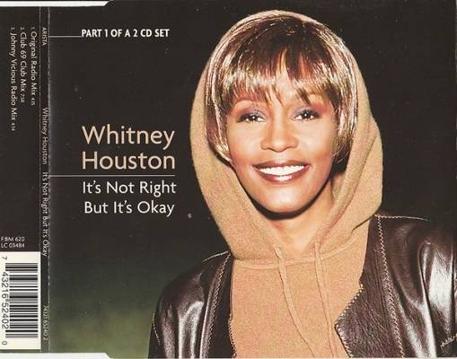 Okładka Whitney Houston - It's Not Right But It's Okay [NM]