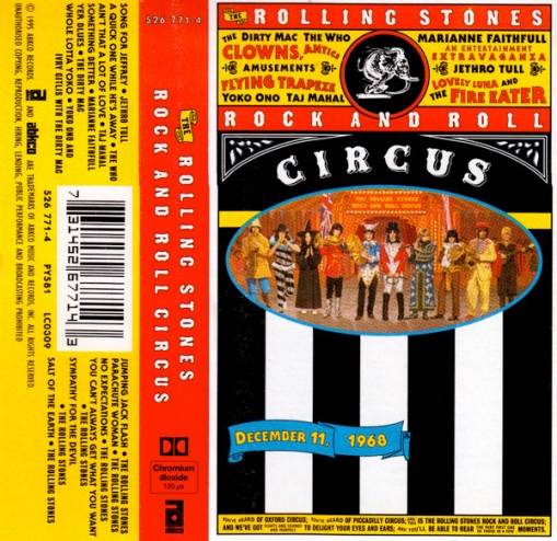 Okładka The Rolling Stones - The Rolling Stones Rock And Roll Circus (MC) [NM]