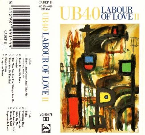 Okładka UB40 - Labour Of Love II (MC) [EX]