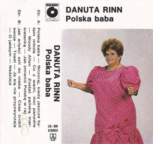 Okładka Danuta Rinn - Polska Baba (MC) [NM]