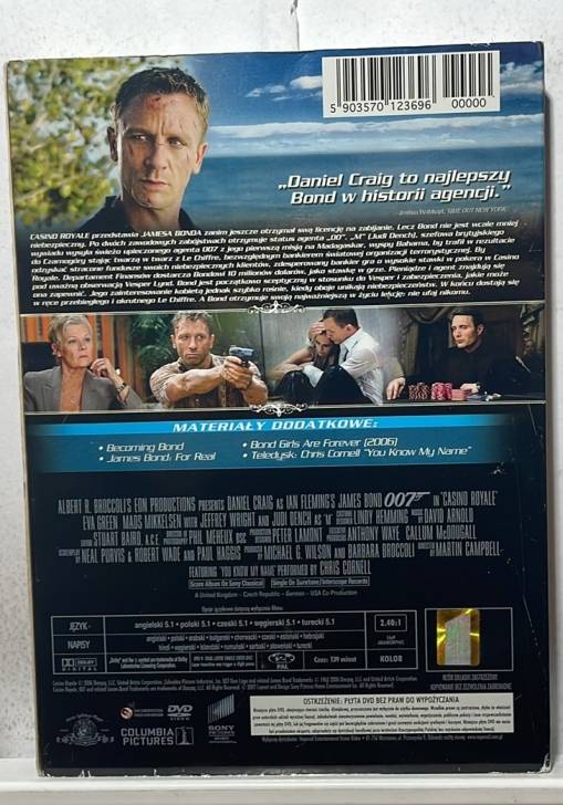 James Bond 007 Casino Royale (Wydanie Specjalne 2 DVD) [VG]