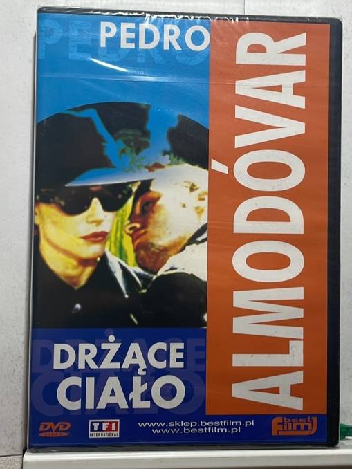 Okładka Pedro Almodóvar - DRŻĄCE CIAŁO