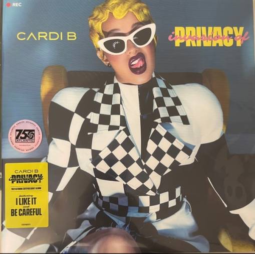 Okładka CARDI B - INVASION OF PRIVACY