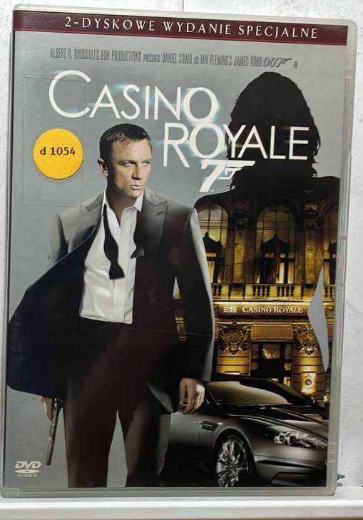 Okładka Martin Campbell - JAMES BOND. CASINO ROYALE (DVD) [G]