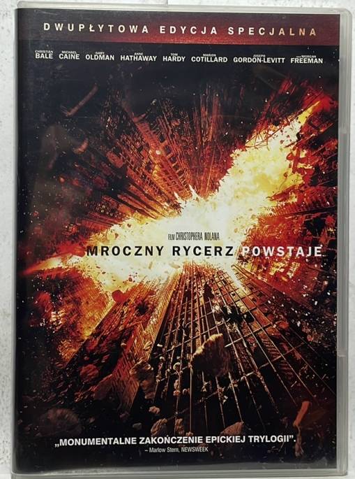 Okładka Christopher Nolan - Mroczny Rycerz powstaje dwuplytowa edycja specjalna [VG]