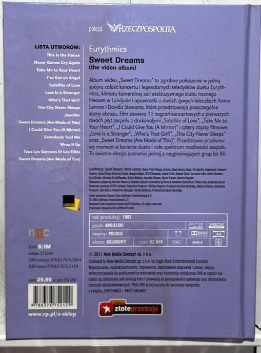 Sweet Dreams (The Video Album) [NM]