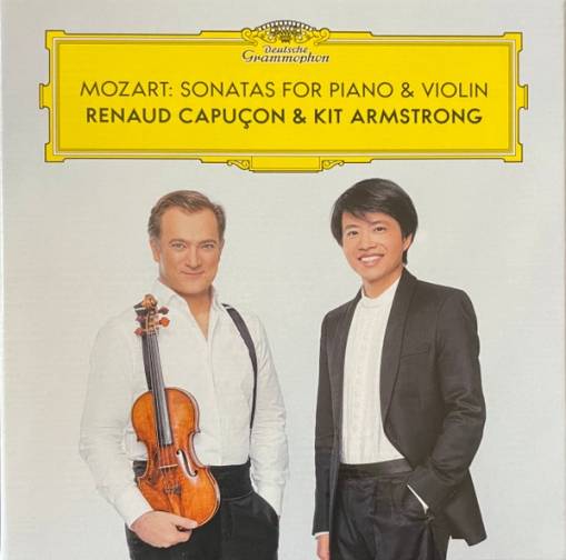 Okładka CAPUCON, RENAUD /ARMSTRONG, KIT - MOZART:SONATAS FOR VIOLIN AND PIANO