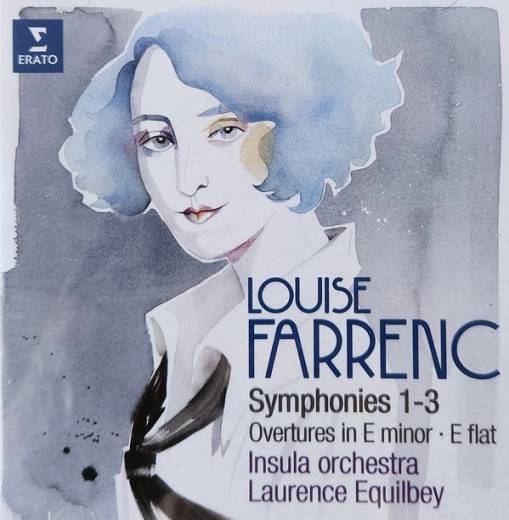Okładka INSULA ORCHESTRA/LAURENCE EQUILBEY - LOUISE FARRENC: OUVERTURES IN E MINOR - E FLAT, SYMPHONIES NO. 1-3