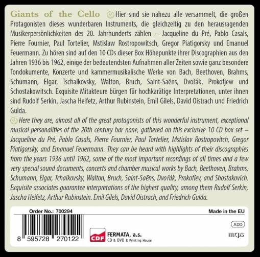 Greatest Cello Recordings