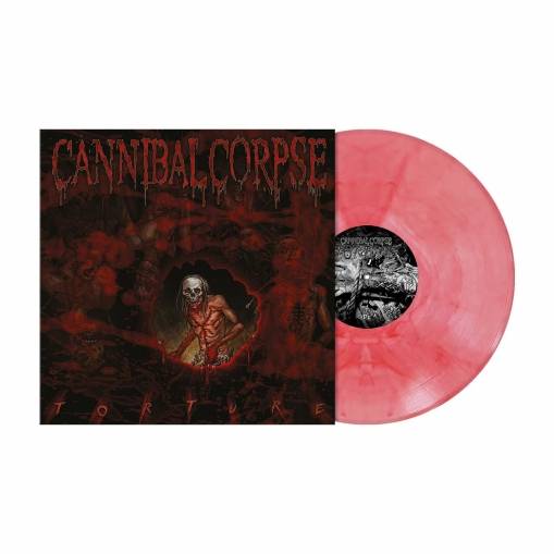 Okładka Cannibal Corpse - Torture LP CLEAR RED MARBLED