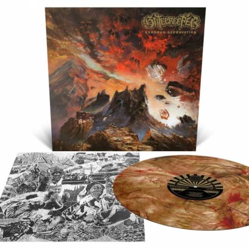 Okładka Gatecreeper - Sonoran Depravation LP MARBLED