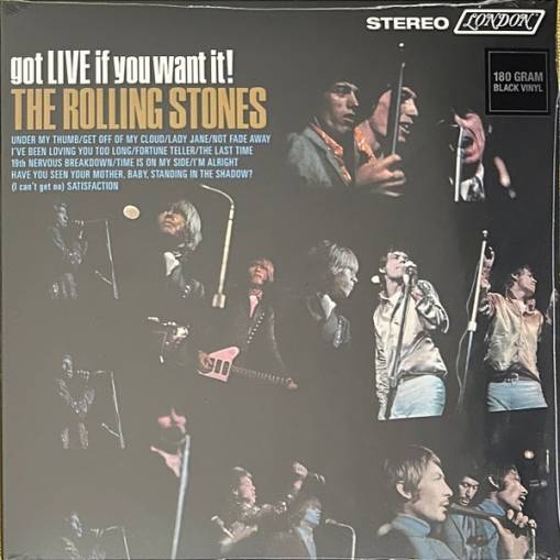 Okładka ROLLING STONES - GOT LIVE IF YOU WANT IT! (LP)