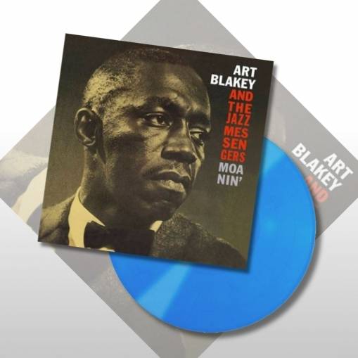 Okładka BLAKEY, ART & THE JAZZ MESSENGERS - MOANIN' (LP BLUE)(INDIE) BN85