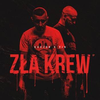 Okładka KACZOR X PIH książka z płytą CD - Zła Krew Ep