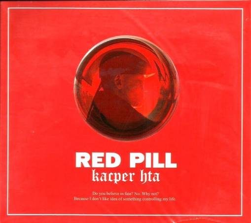 Okładka KACPER HTA książka z płytą CD - Red Pill