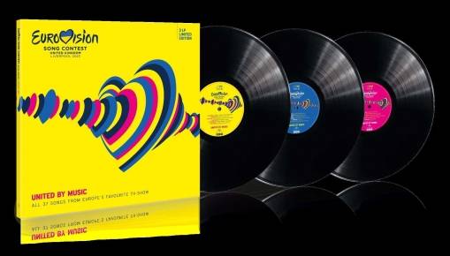 Okładka VARIOUS - EUROVISION SONG CONTEST LIVERPOOL 2023 (3LP)