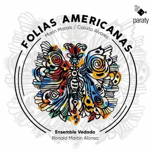 Okładka Ensemble Vedado Ronald Martin Alonso - Folias Americanas