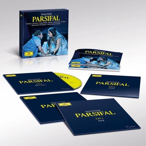 Okładka BAYREUTHER FESTSPIELCHOR , FESTSPIELORCHESTER / PABLO HERAS CASADO - WAGNER: PARSIFAL (4CD)