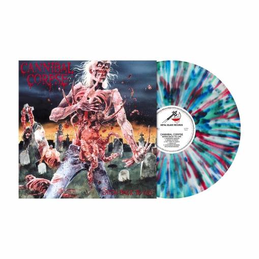Okładka Cannibal Corpse - Eaten Back To Life LP SPLATTER