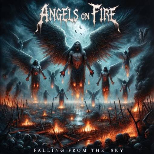 Okładka Angels On Fire Satan's Host - Falling From The Sky