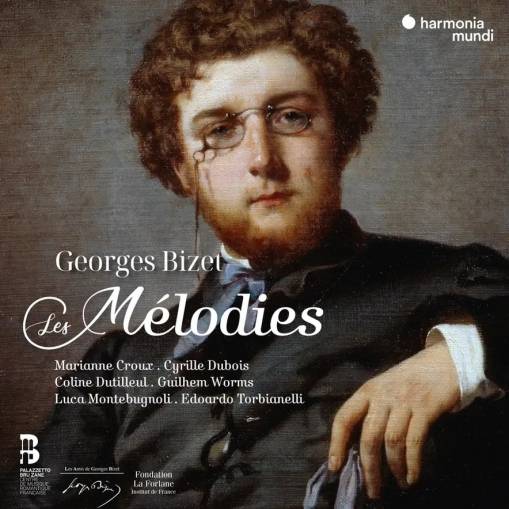 Okładka Bizet - Les Melodies Enregistrement Integral Dubois Croux Dutilleul Worms