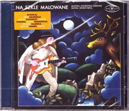Okładka VARIOUS - NA SZKLE MALOWANE (CZARNE CD)