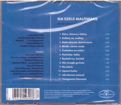 NA SZKLE MALOWANE (CZARNE CD)