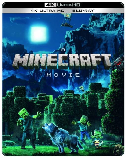 Okładka Jared Hess - MINECRAFT: FILM (2BD 4K) STEELBOOK