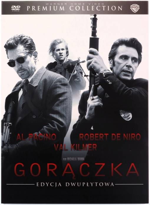 Okładka Michael Mann - GORĄCZKA (2 DVD) PREMIUM COLLECTION