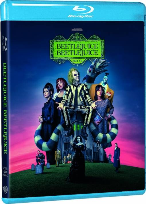 Okładka Tim Burton - BEETLEJUICE BEETLEJUICE (BD)