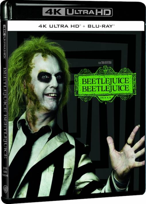 Okładka Tim Burton - BEETLEJUICE BEETLEJUICE (2BD 4K)