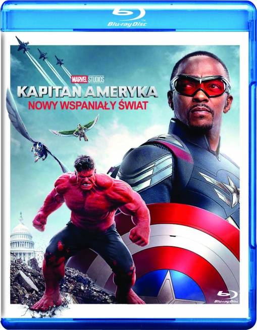 Okładka Julius Onah - KAPITAN AMERYKA: NOWY WSPANIAŁY ŚWIAT (BD)