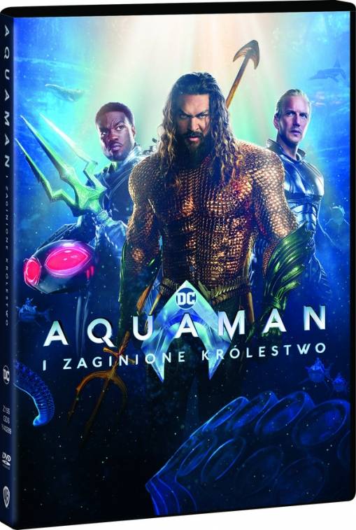 Okładka James Wan - AQUAMAN I ZAGINIONE KRÓLESTWO (DVD)