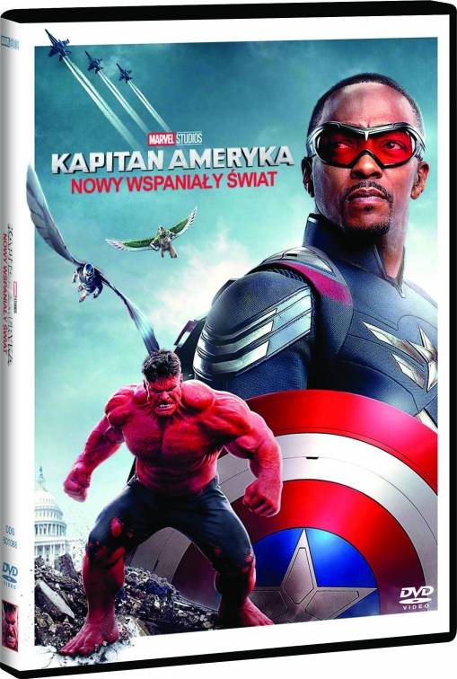 Okładka Julius Onah - KAPITAN AMERYKA: NOWY WSPANIAŁY ŚWIAT (DVD)