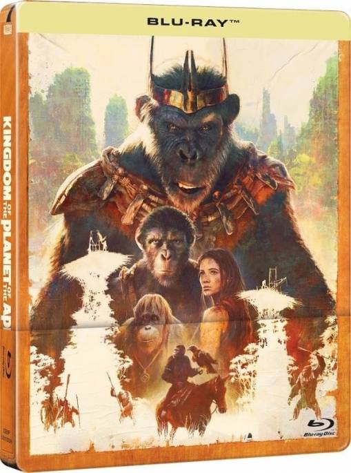 Okładka Wes Ball - KRÓLESTWO PLANETY MAŁP (BD) STEELBOOK