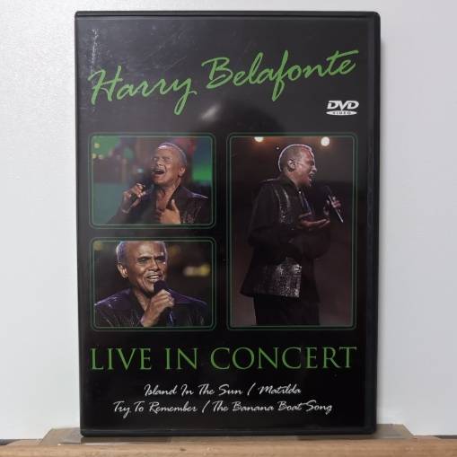 Okładka Harry Belafonte - Live In Concert NTSC [NM]