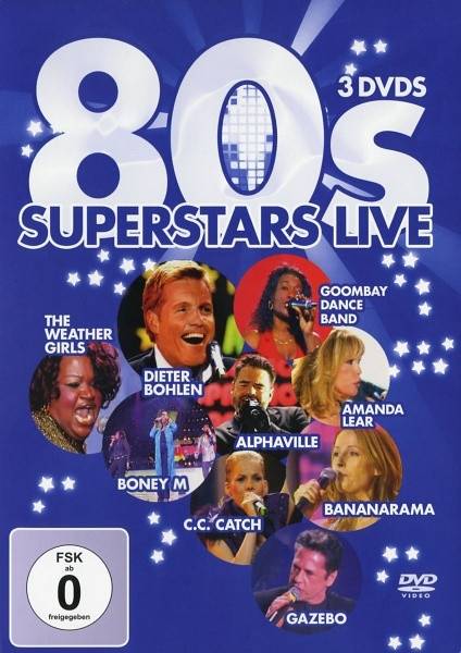 Okładka Various - 80s Superstars Live [NM]