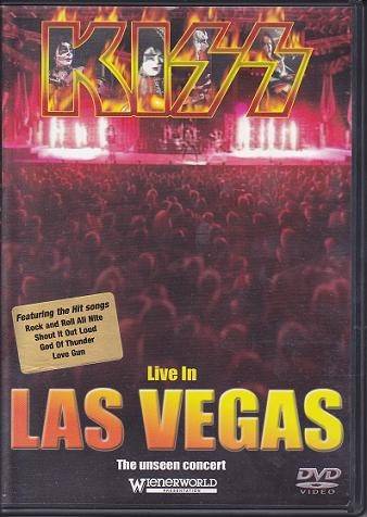 Okładka Kiss - Live In Las Vegas- The Unseen Concert [EX]