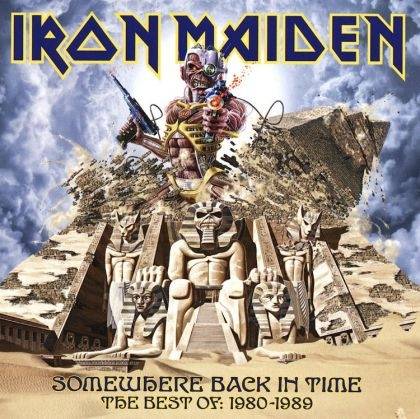 Okładka Iron Maiden - Somewhere Back In Time: The Best Of: 1980-1989 [VG]
