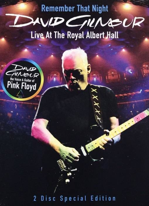 Okładka David Gilmour - Remember That Night (Live At The Royal Albert Hall) (2DVD-PAL) [NM]