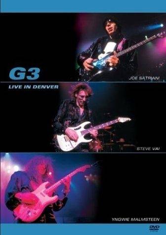 Okładka Joe Satriani Steve Vai Yngwie Malmsteen - G3 Live In Denver (NTSC)[DVD] [EX]