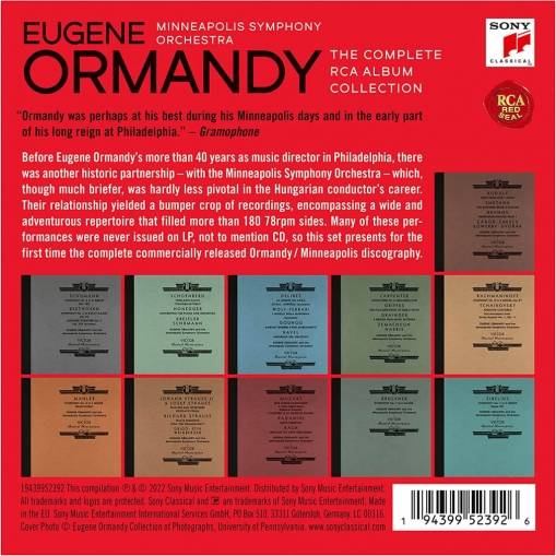 Eugene Ormandy Conducts the Minneapolis Symphony Orchestra - The Complete RCA Album Collection