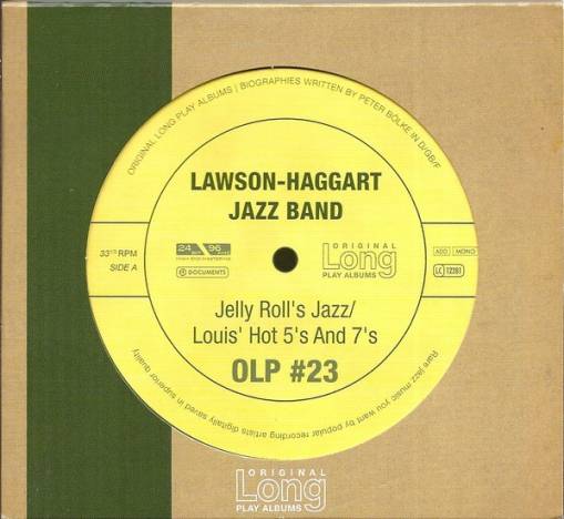 Okładka Lawson-Haggart Jazz Band - Jelly Roll's Jazz / Louis' Hot 5's And 7's [EX]