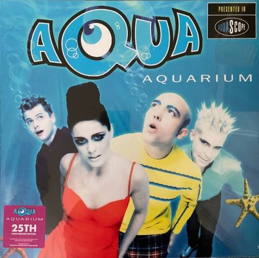 Okładka AQUA - AQUARIUM - 25 YEARS PINK VINYL LTD (LP)