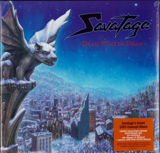 Okładka Savatage - Dead Winter Dead LP RED