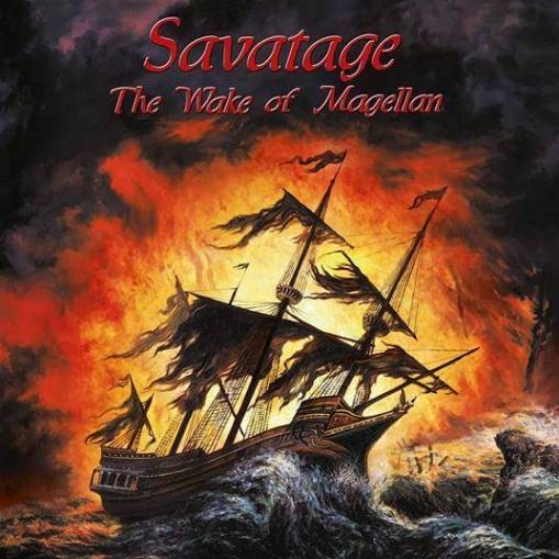 Okładka Savatage - The Wake Of Magellan LP ORANGE