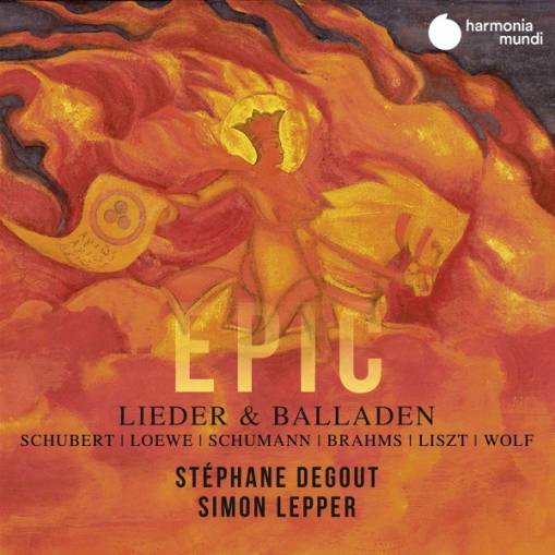 Okładka Stephane Degout Simon Lepper Felici - Lieder & Balladen