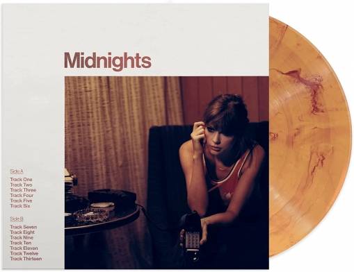 Okładka TAYLOR SWIFT - MIDNIGHTS (LP BLOOD MOON)