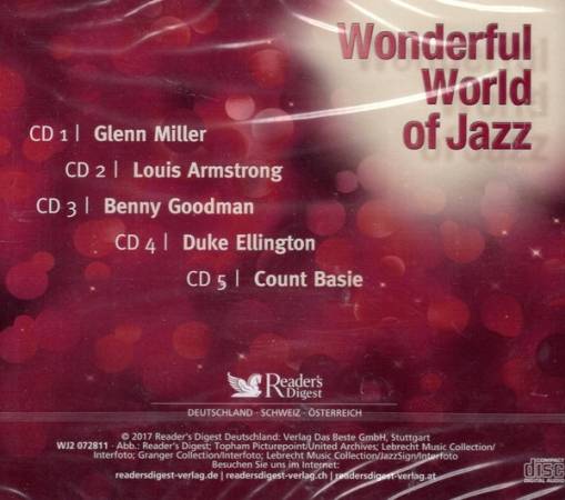 Wonderful World Of Jazz: Duke Ellington, Louis Armstrong (5CD)