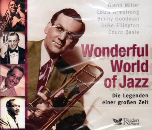 Okładka Various - Wonderful World Of Jazz: Duke Ellington, Louis Armstrong (5CD)